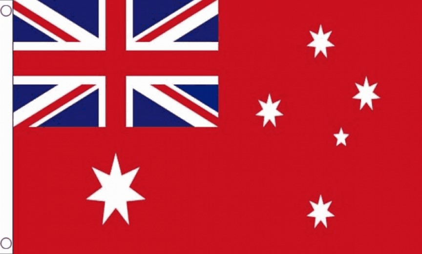 AUSTRALIAN RED ENSIGN FLAG 3x2 feet polyester 90cm x 60cm flags AUSTRALIA