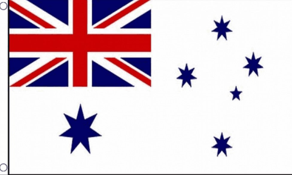 AUSTRALIA WHITE NAVAL ENSIGN FLAG 3x2 feet 90cm x 60cm flags AUSTRALIAN