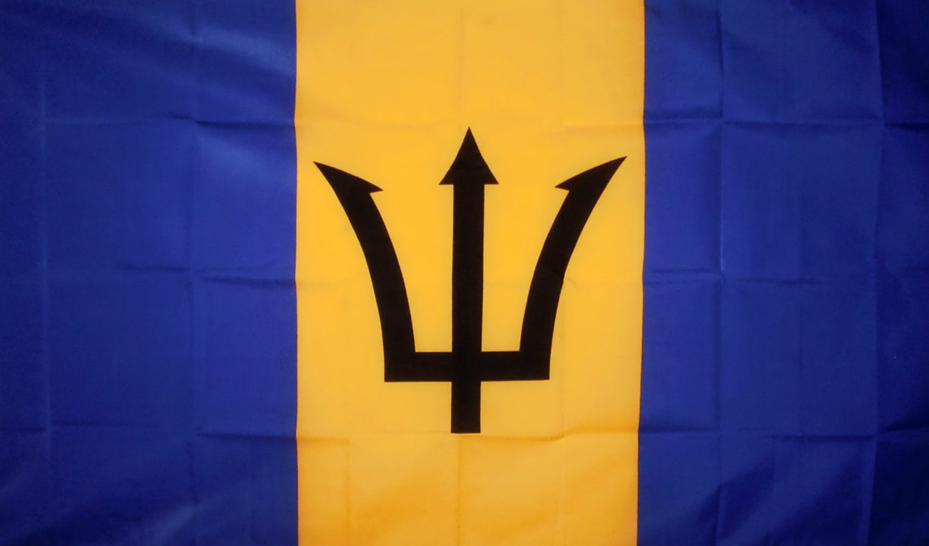 BARBADOS FLAG 150cm x 90cm (5x3 feet)