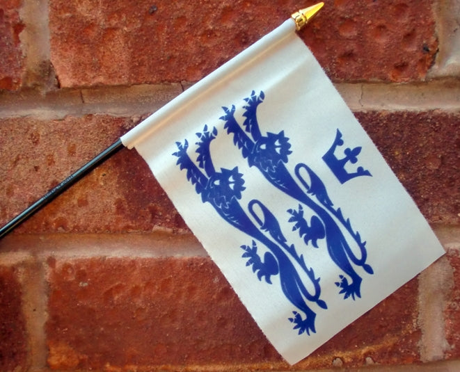 BERKSHIRE SMALL HAND WAVING FLAG 6"X4" flags
