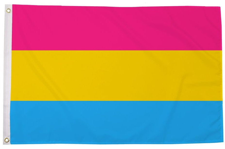 PANSEXUAL FLAG 3x2 feet polyester 90cm x 60cm flags LGBT PRIDE