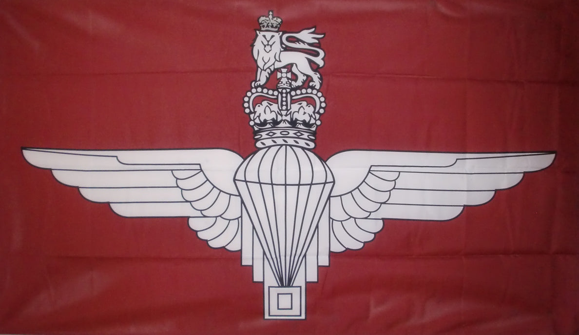 PARACHUTE REGIMENT FLAG 3X2 feet 90cm x 60cm FLAGS THE PARAS BRITISH ARMY