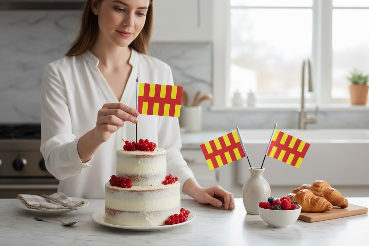 NORTHUMBERLAND - PACK OF 3 SMALL HAND FLAGS