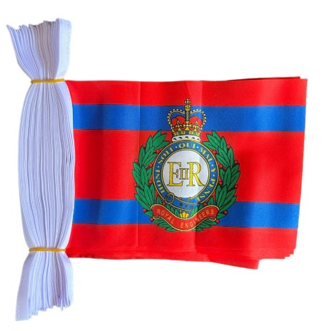 ROYAL ENGINEERS CORPS BRITISH ARMY 9 METRE BUNTING 30 FLAGS