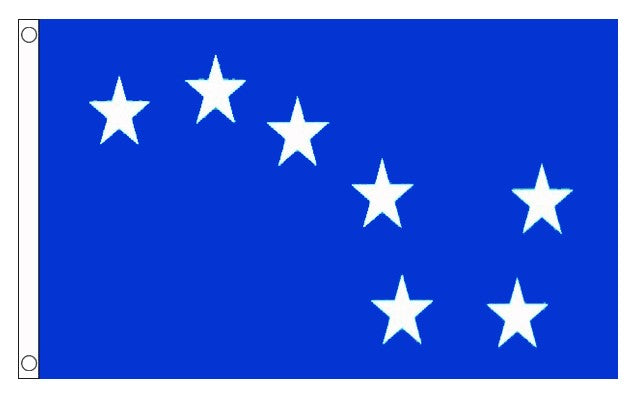 IRISH STARRY PLOUGH ROYAL BLUE 5x3 feet FLAG 150cm x 90cm
