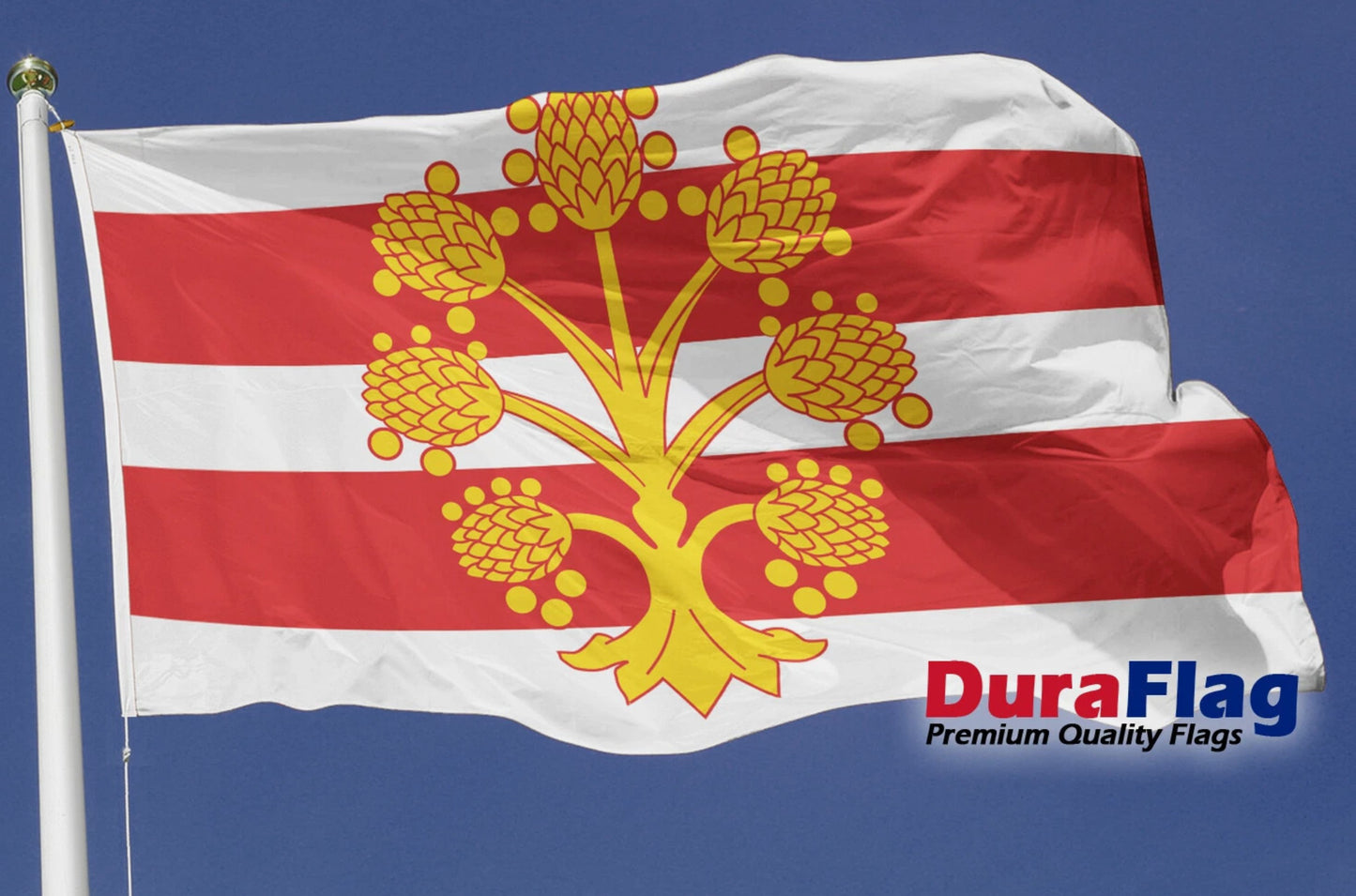 Westmorland Courtesy DuraFlag Rope and Toggled (20in x 12in)