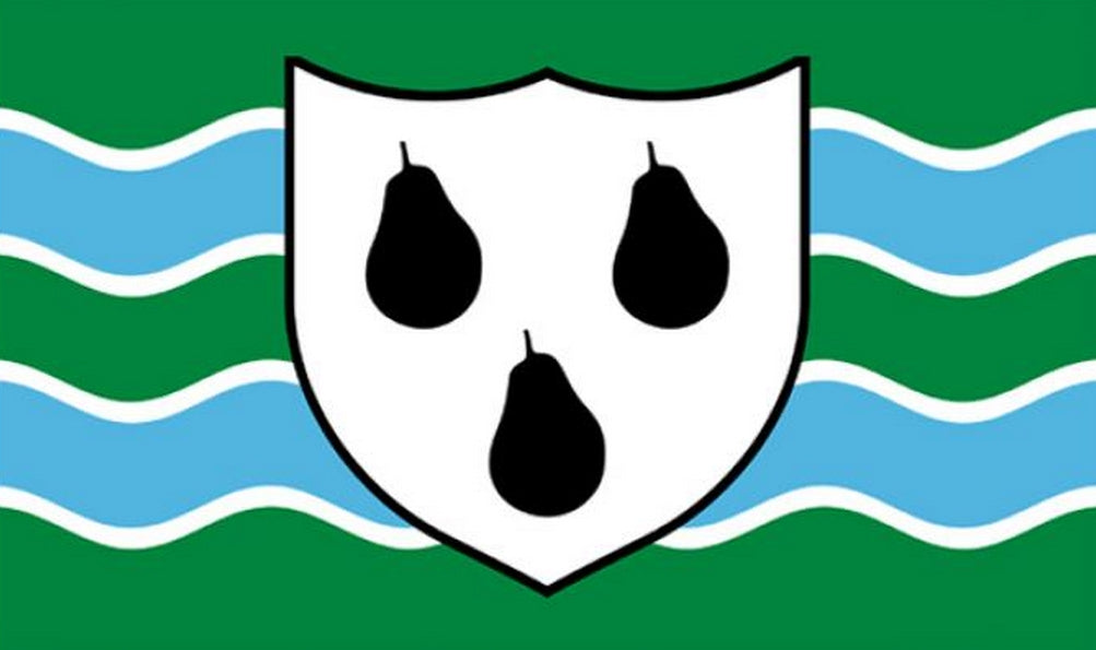 WORCESTERSHIRE (new design) 5X3 COUNTY FLAG