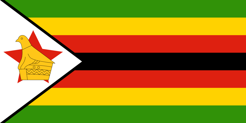 ZIMBABWE FLAG 3x2 feet polyester 90cm x 60cm flags
