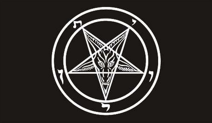 BAPHOMET Satan Beelzebub Demon 5x3 feet FLAG 150cm x 90cm