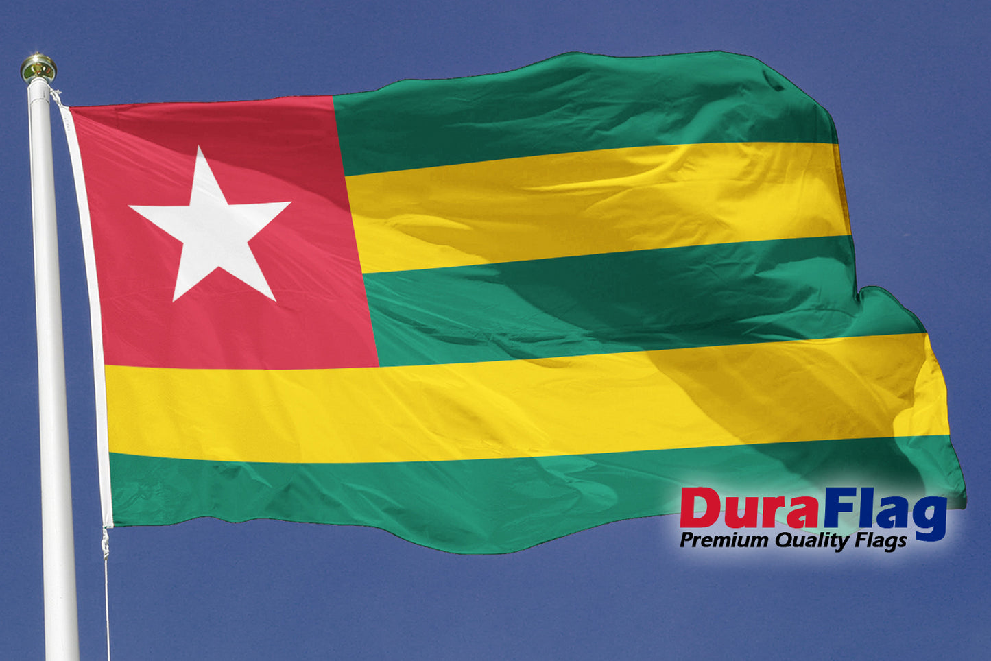 Togo Courtesy DuraFlag Rope and Toggled (20in x 12in)