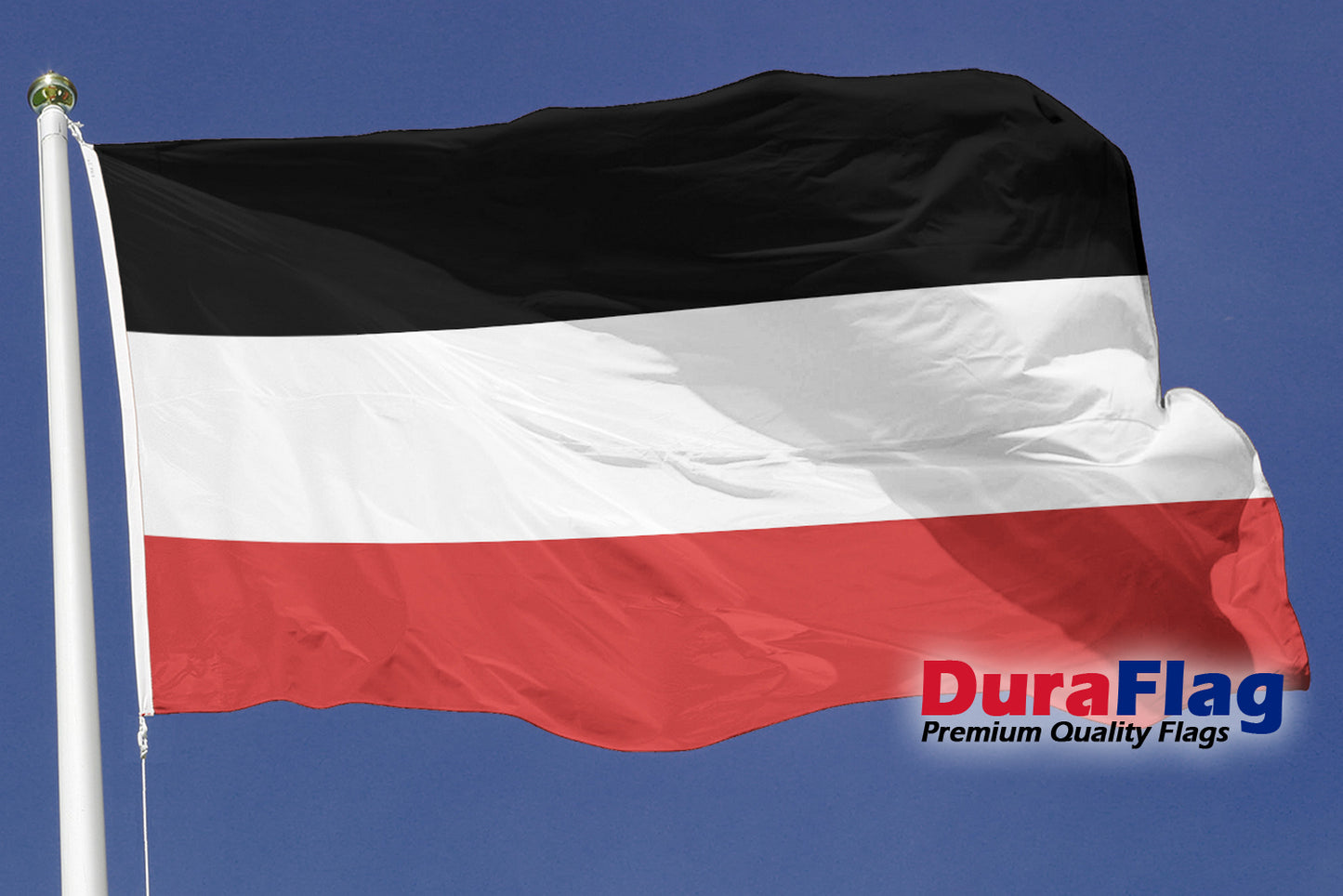 Upper Volta Courtesy DuraFlag Rope and Toggled (20in x 12in)