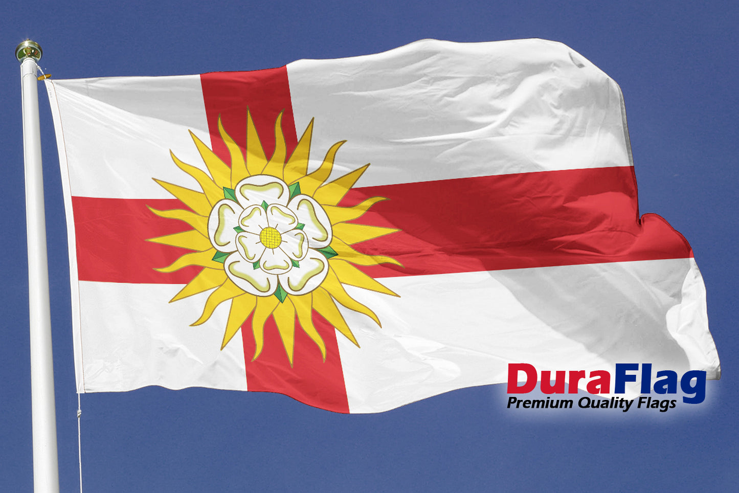 West Riding of Yorkshire Courtesy DuraFlag Rope and Toggled (20in x 12in)