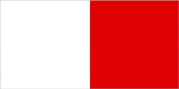 WHITE AND RED IRISH COUNTY FLAG 3X2 feet IRELAND TYRONE