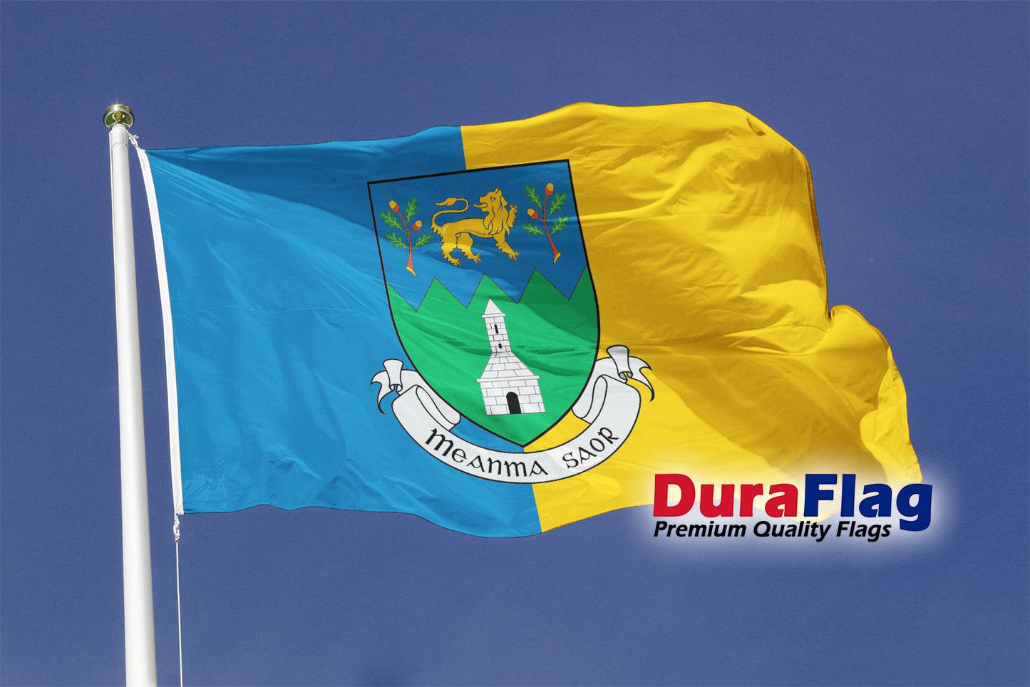 WICKLOW DuraFlag with Clips (5ft x 3ft)