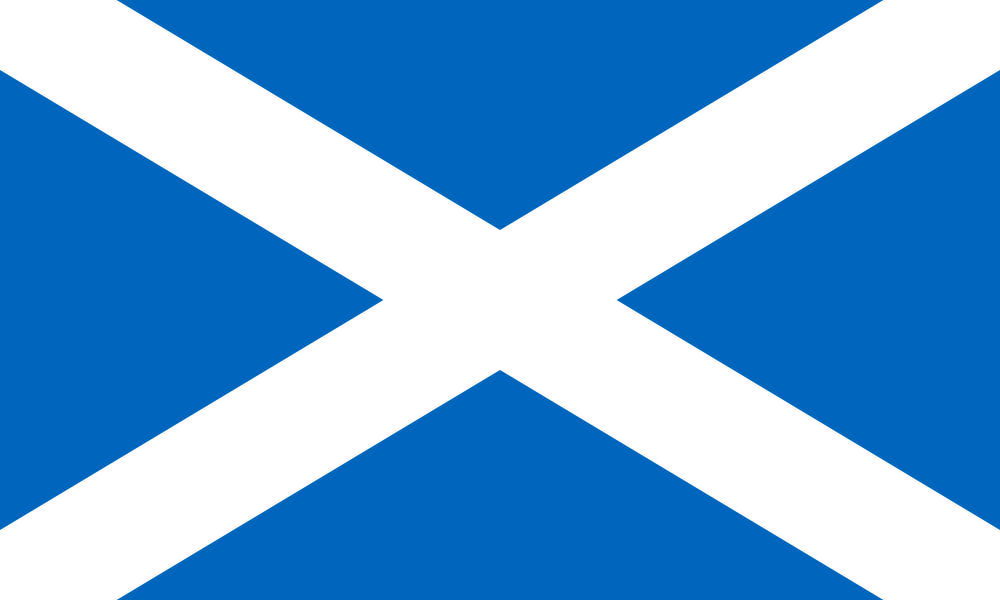 SCOTLAND ST ANDREW CROSS LIGHT BLUE 150cm x 90cm  5x3 FEET FLAG Scottish