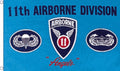11th AIRBORNE US ARMY 5x3 feet FLAG 150cm x 90cm USA MILITARY
