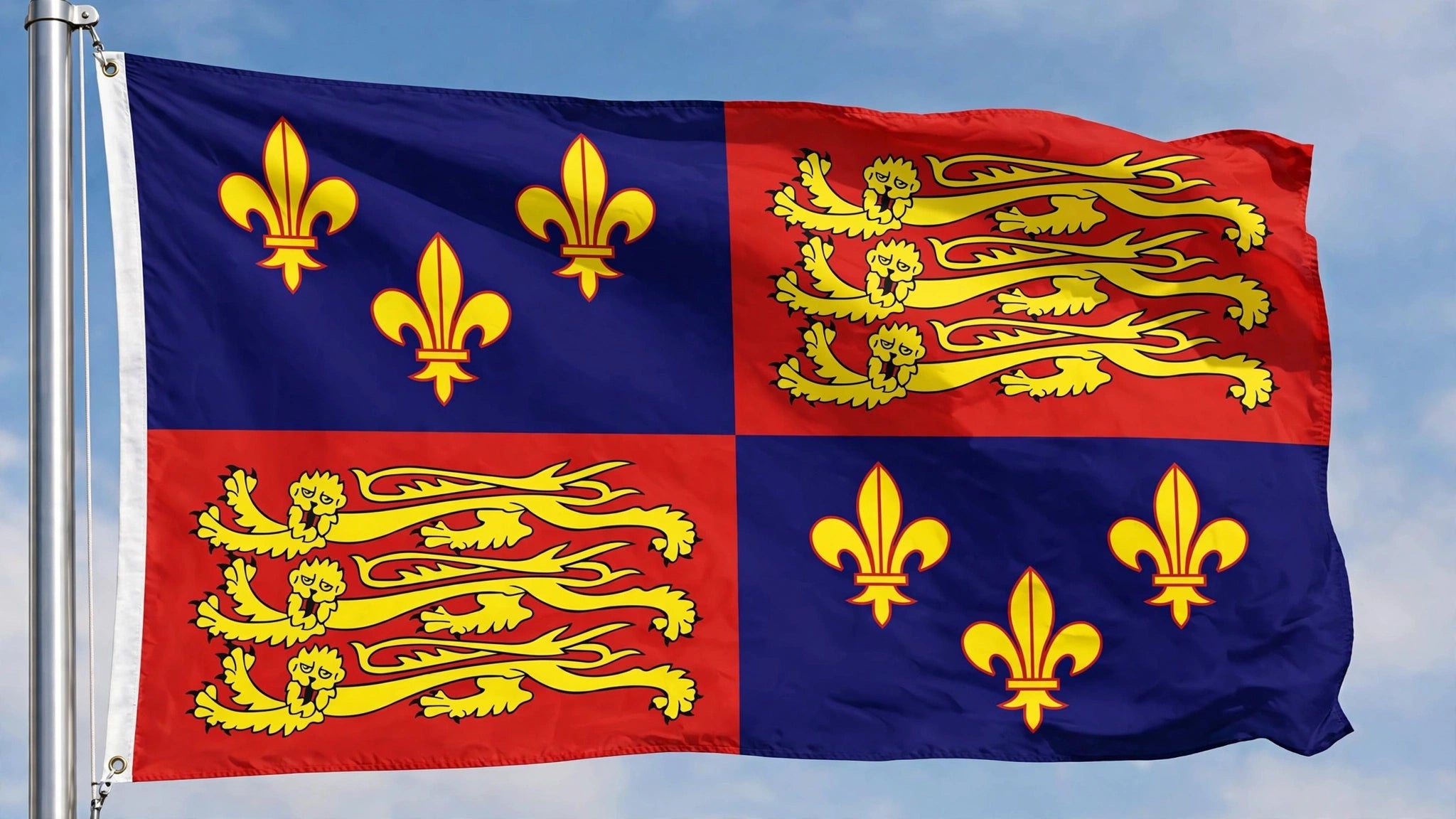 TUDOR 16TH CENTURY flag 5X3 feet Henry VIII Elizabeth I 1st ROYAL BANNER flags