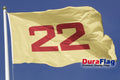 22nd REGIMENT OF FOOT DuraFlag Rope and Toggled (5ft x 3ft)