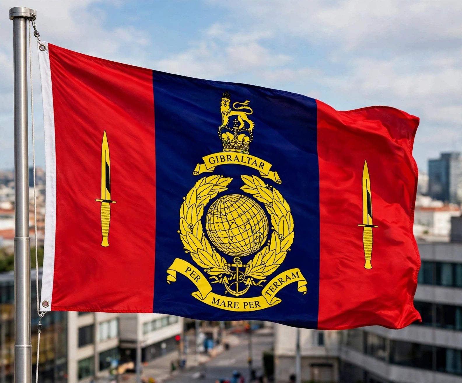 45 COMMANDO ROYAL MARINES 5x3 feet FLAG 150cm x 90cm BRITISH MILITARY