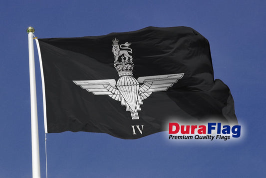 4th BATTALION PARACHUTE REGIMENT DURAFLAG 150cm x 90cm FLAG ROPE & TOGGLE