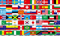 70 NATIONS COUNTRIES FLAG 5X3 FEET Africa Europe America INTERNATIONAL FLAGS