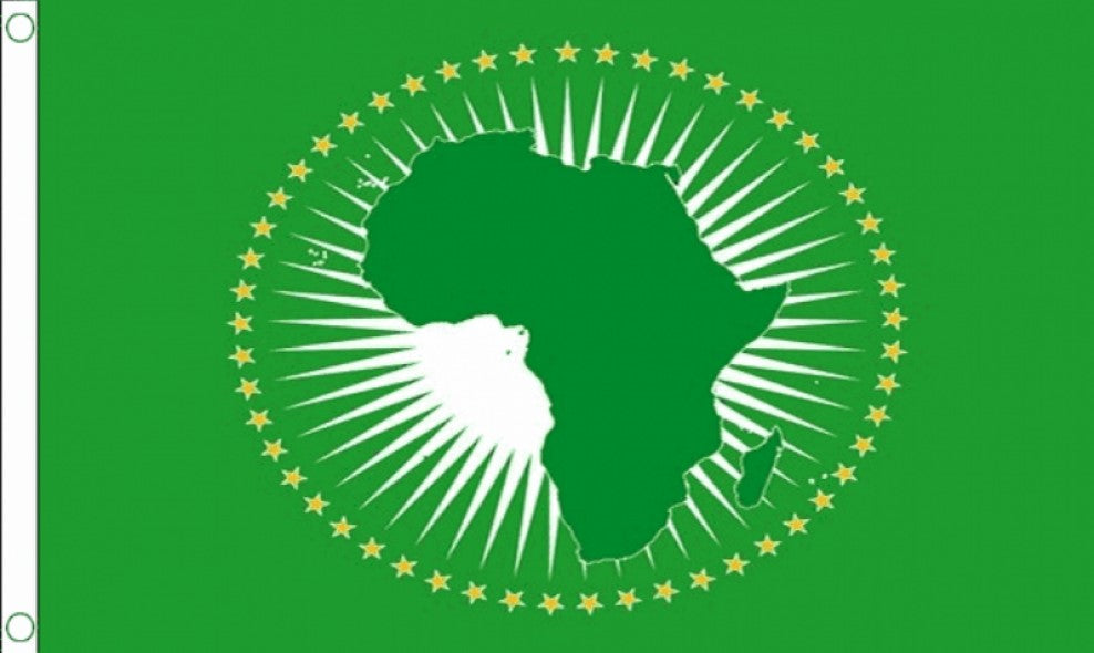 AFRICAN UNION 5x3 feet FLAG 150cm x 90cm Africa