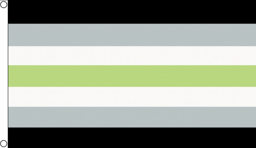 AGENDER 5x3 feet FLAG 150cm x 90cm LGBTQIA+