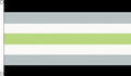 AGENDER FLAG 90cm x 60cm (3x2 feet)