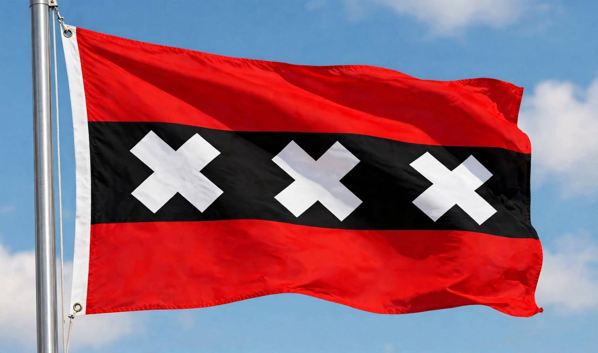 AMSTERDAM FLAG 150cm x 90cm (5x3 feet)