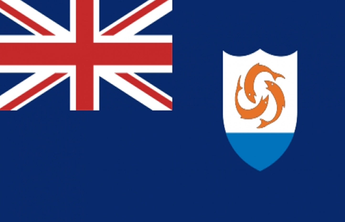ANGUILLA FLAG 150cm x 90cm (5x3 feet) CARIBBEAN