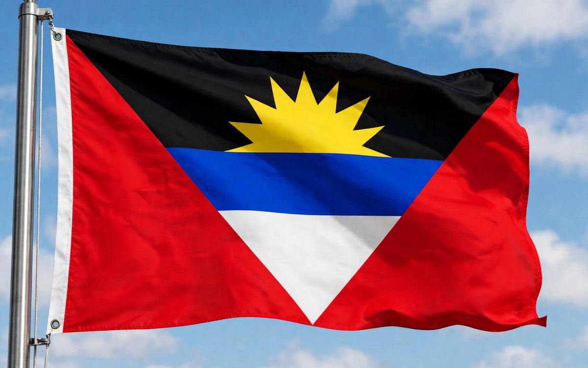 ANTIGUA AND BARBUDA FLAG 150cm x 90cm (5x3 feet)