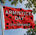 ARMISTICE DAY 5x3 feet FLAG 150cm x 90cm Lest we forget remembrance
