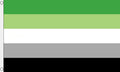 AROMANTIC 5x3 feet FLAG 150cm x 90cm flags PRIDE LIFESTYLE