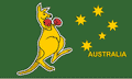 AUSTRALIA KANGAROO 5x3 feet FLAG 150cm x 90cm
