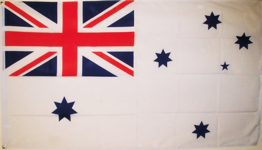 AUSTRALIA WHITE ENSIGN AUSTRALIAN NAVY 5x3 feet FLAG 150cm x 90cm