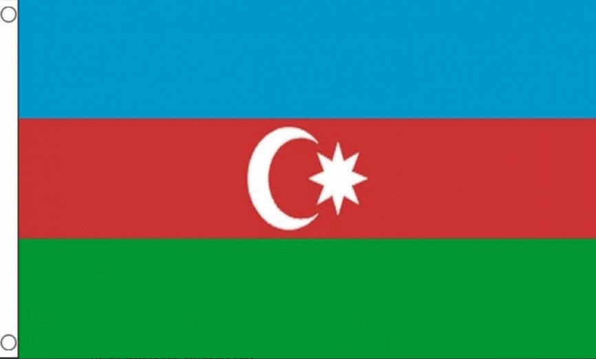 AZERBAIJAN 5x3 feet FLAG 150cm x 90cm