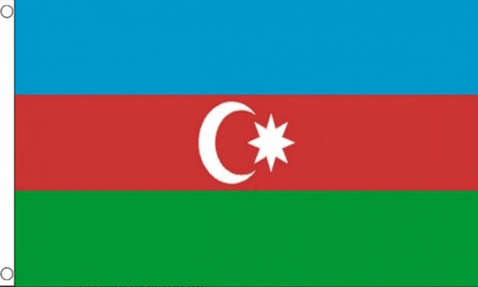 AZERBAIJAN 5x3 feet FLAG 150cm x 90cm