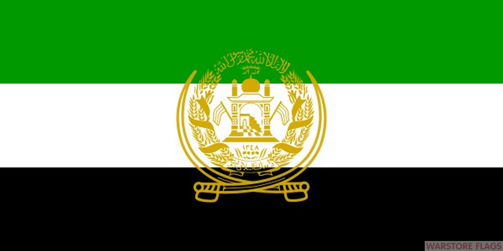 AFGHANISTAN OLD STYLE 5x3 feet FLAG 150cm x 90cm AFGHAN