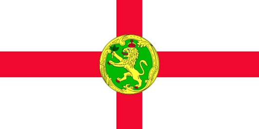 ALDERNEY FLAG 3X2 feet 90cm x 60cm FLAGS CHANNEL ISLANDS