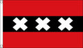 AMSTERDAM FLAG 3X2 feet 90cm x 60cm FLAGS HOLLAND NETHERLANDS
