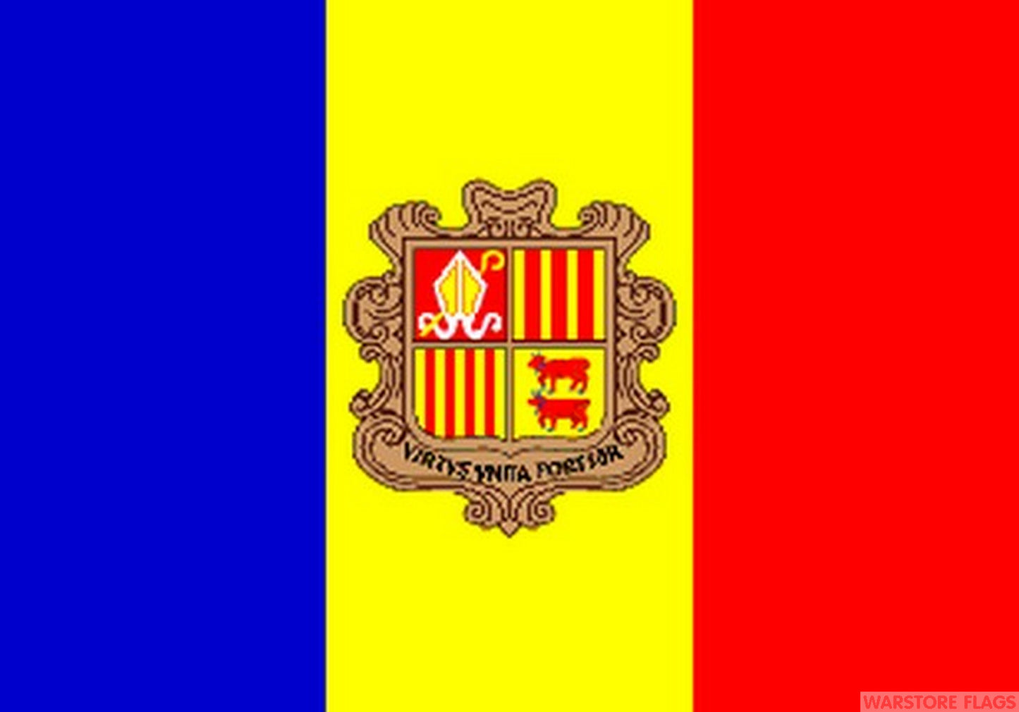 ANDORRA 5x3 feet FLAG 150cm x 90cm