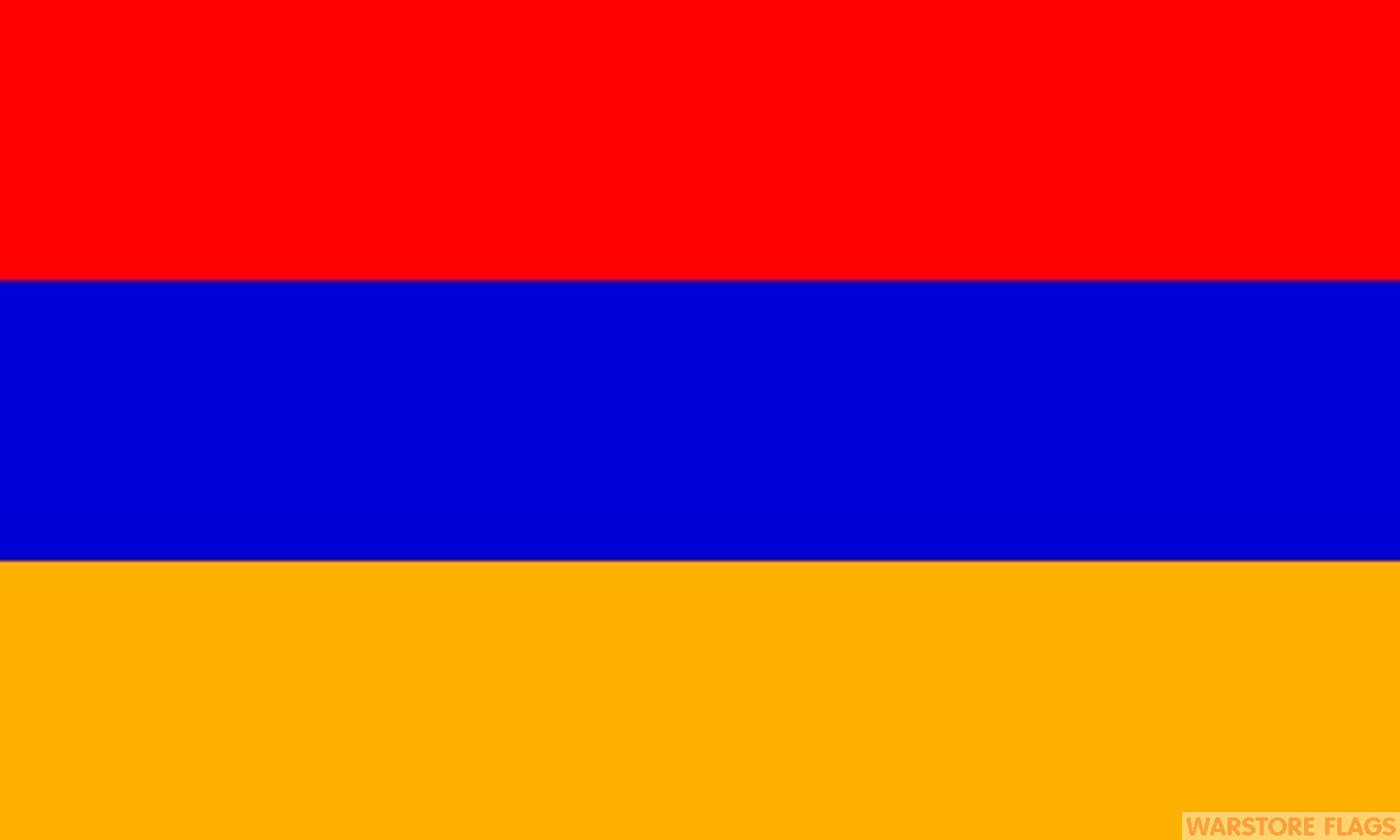 ARMENIA FLAG 3x2 feet polyester 90cm x 60cm flags