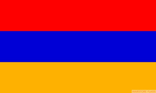 ARMENIA FLAG 3x2 feet polyester 90cm x 60cm flags