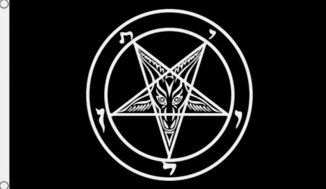BAPHOMET Satan Beelzebub Demon 5x3 feet FLAG 150cm x 90cm