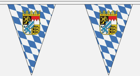 BAVARIA CREST BUNTING 5 metres 12 flags flag