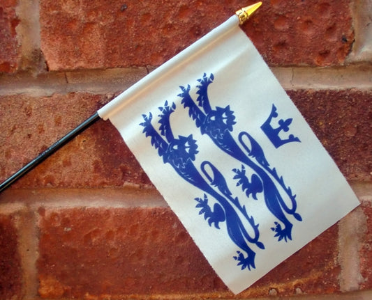 BERKSHIRE SMALL HAND WAVING FLAG 6"X4" flags