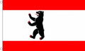 BERLIN FLAG 3x2 feet polyester 90cm x 60cm flags Germany German