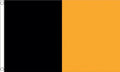 COUNTY KILKENNY Black and Amber FLAG 3x2 feet polyester 90cm x 60cm flags