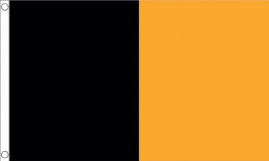 COUNTY KILKENNY Black and Amber FLAG 3x2 feet polyester 90cm x 60cm flags
