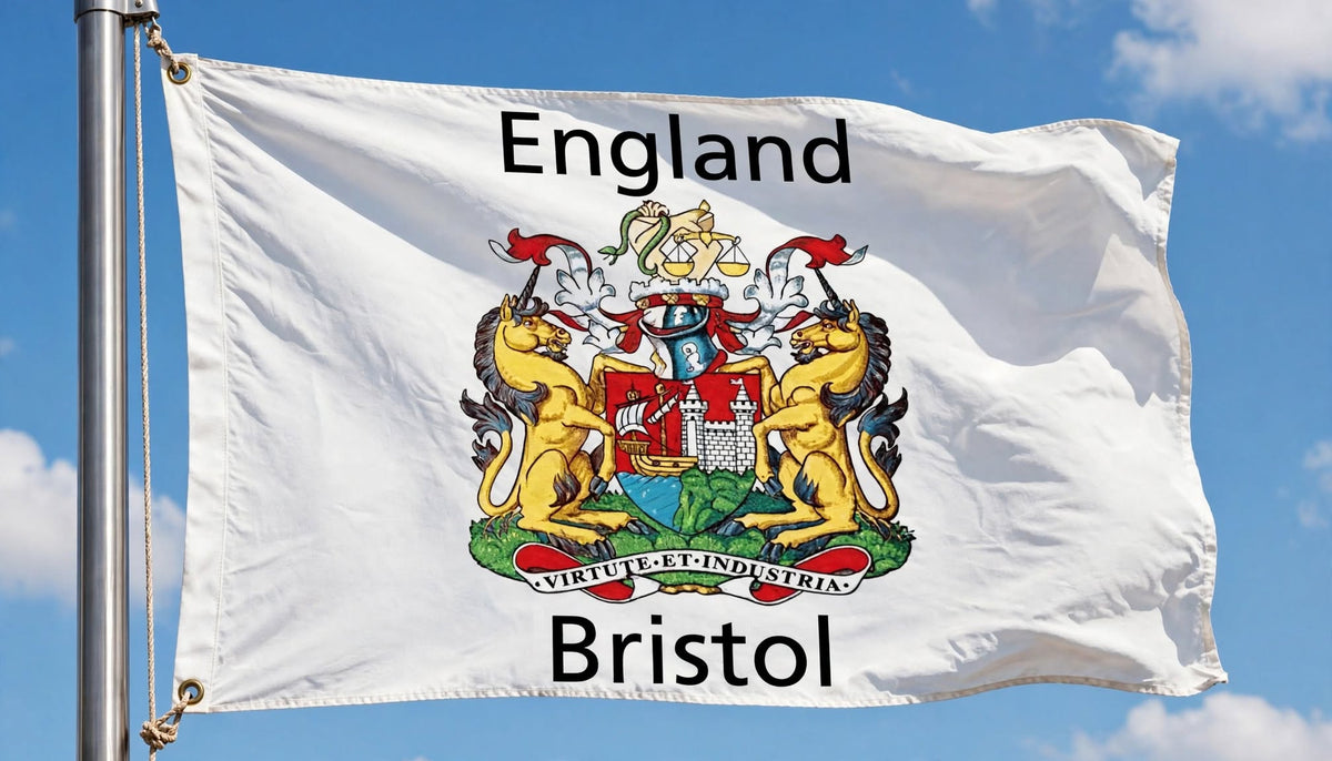 BRISTOL ENGLAND 5x3 feet FLAG 150cm x 90cm
